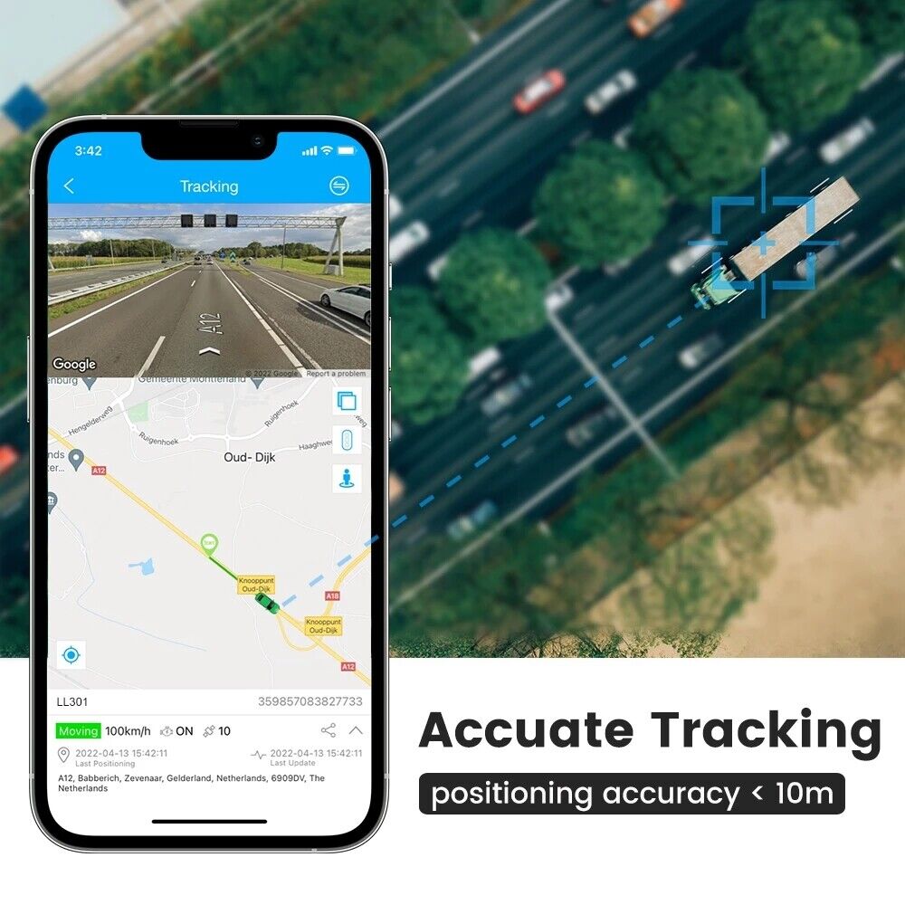 GPS-positie in realtime lokaliseren - gps-autolocator